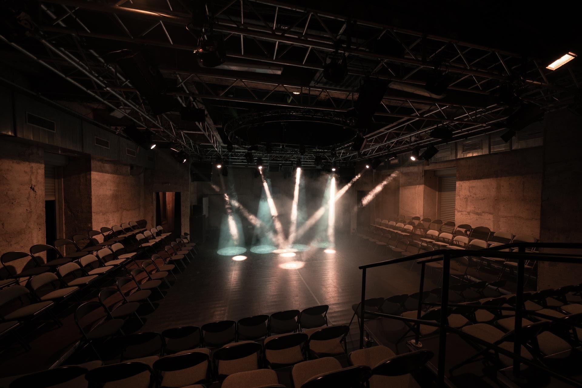 The stage at NoD, Prague